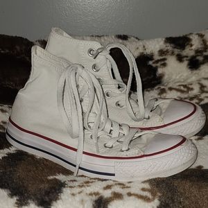 White High Top Converse